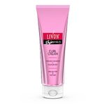 Livon Style Pro Curl Cream for curly, coily & wavy hair | | Curl defining cream for Intense Hydration & Nourishment | Leave in cream with Shea Butter & Avocado | 100ml