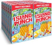 Wyler's Light Island Punch Singles To Go, Water Drink Mix, Fruity Red Punch, 10 Count, Pack Of 12 (120 Single Servings)