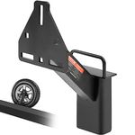 VEVOR Spare Tire Carrier, Trailer Spare Tire Mount, 160 lbs Capacity, Utility Trailer Accessories Fits Most 4 & 5 & 6 & 8 Lugs Wheels on 4", 4.25", 4.5", 4.75", 5", 5.5", 6", 6.5" Bolt Patterns