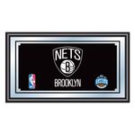 NBA Brooklyn Nets Framed Logo Mirror