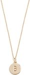 kate spade new york Kate Spade Pendants E Pendant Necklace, 17" + 3.5" Extender