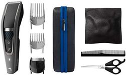 Philips HC7650/15 Series 7000 Hair Trimmer with 28 Length Settings, 3 Comb Attachments and Hairdressing Set