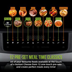 Tower Vortx Dual Air Fryer, 9L – Two Basket Healthy Cooker