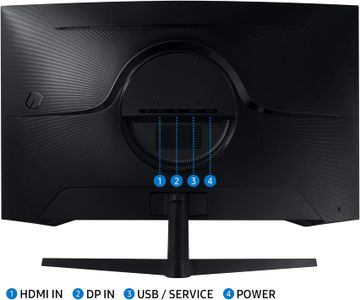 Samsung Odyssey G5 27" QHD Gaming Monitor – Curved Display
