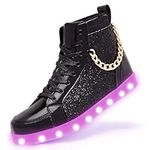 LED Light Up High Top Shoes for Wom
