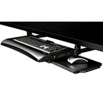 Fellowes Office Suites Underdesk Keyboard Drawer, Black/Silver (9140303) by Fellowes