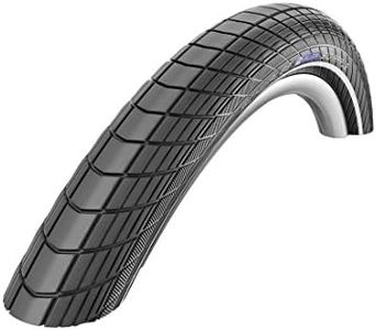 Schwalbe - Big Apple Hybrid and Touring Wire Clincher Bike Tire | 29 x 2.35 | Performance Line, RaceGuard | Black/Reflective