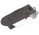 Southco C5-32-35 Black Powder Coated Zinc Alloy Sealed Lever Compression Latch, Adjustable Grip