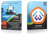 WeBFooT SMART RETAIL *Basic TAXBAR*~ QR/BAR CODE PRINTING, GST & NON GST Point of Sale, Billing, Accounting & Stock Management Software. (Delivery through Amazon Message Center: NO CD)