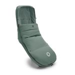 Bugaboo Winter Performance Footmuff for Winter and Extreme Weather, Must-Have Pushchair Accessory with Hood, Shoe Shield and Two-Way Zipper, Warm Cosy Toes in Pine Green