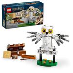 LEGO Harry Potter Hedwig at 4 Privet Drive, Buildable Fantasy Toy with a Harry Potter Owl Figure, Harry Potter Toy for Independent Play, Harry Potter Gift Idea for Girls, Boys and Kids Ages 7+, 76425