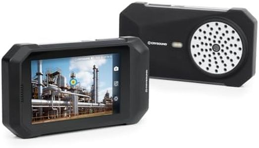 SonoCam Pocket Acoustic Camera, 393ft Range, 270g, 4.3" Touchscreen