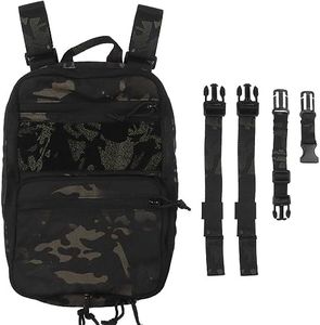 Flatpack Tactical Backpack Army 3 Day Pack MOLLE Utility Rucksack Travel Bag