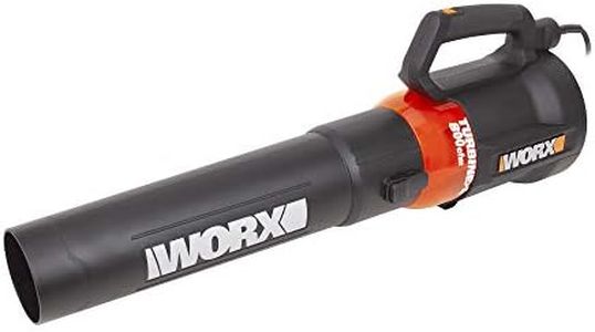 WORX WG521 12 Amp Turbine 800 CFM Electric Leaf Blower