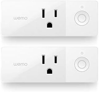 Wemo 43K-720-0224R Mini Smart Plug Compatible with Alexa, Google Assistant & Apple HomeKit(F7C063-CC), 2-Pack