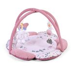 Red Kite Play Gym - Padded Play Gym with Hanging Toys (Rose & Ivy)