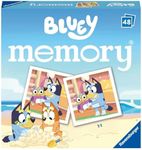 Ravensburger Bluey Mini Memory - Matching Picture Snap Pairs Game for Kids Age 3 Years and Up