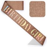 CORRURE 'Birthday Girl' Sash Glitte