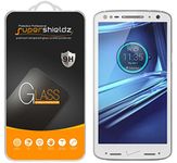 [2-Pack] Supershieldz- Motorola Droid Turbo 2 Tempered Glass Screen Protector, Ballistic Glass 0.2mm, Anti-Scratch, Anti-Fingerprint, Bubble Free -Retail Packaging