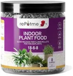 rePotme Slow Release Indoor Plant Food | FEED ME! Houseplant Time Release Fertilizer (18-6-8) | Feeds Your Plants Automatically