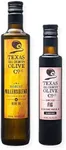 Olive Oil and Balsamic Vinegar Salad Set (Texas Miller's Blend Extra Virgin Olive Oil 500ml, Fig Balsamic Vinegar 250ml)