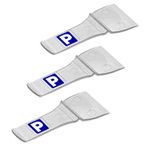 3 x Car Windscreen Parking Ticket Permit Pass Holder Clip (3 Pack)