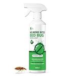 Bed Bug Repellent Spray 500ml - Natural Peppermint & Cedarwood, Eco-Friendly & Child-Safe, Fast-Acting Protection, No Residue, Ideal for Home & Travel