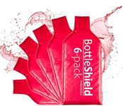 6 Pack Reusable Wine Protector Trav