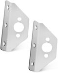 LANDSIN 2 PCS Windshield Wiper Repair Brackets Kit Fit for Peterbilt 379 388 389, Stainless Steel Mounting Brackets