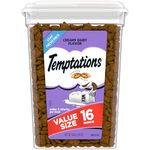 Temptations Creamy Dairy Flavor Treats for Cats, 16-Ounce