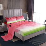 Watermelon Bottom Sheet Queen,Water