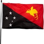 DANF Papua New Guinea Flag 3x5 Ft T