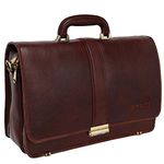 Leather Messenger Bag For Men 16 Inch Laptop