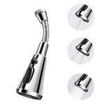 Cragmut Faucet Extension, 360°Rotatable Faucet Attachment Kitchen Tap Spray Head with Universal Adapter Water Saving Filter Faucet with 3 Spray Modes