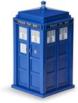 Doctor Who Electronic Tardis Talking Money Bank - Features Speech & Sound Effects, Flashing Lantern Light & Opening Front Doors - Deposit Coin Inside Police Box - Bigger On The Inside!