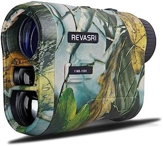 REVASRI Hunting Laser Rangefinder with Rechargeable Battery 1000 Yards Hunting Range Finder with Target Acquisition Technology Easy-to-Use Clear Accurate Rangefinders for Hunters