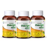 FYTIKA Omega 3 Fish Oil 1000mg | Omega 3 Fatty Acid Capsule enriched with EPA 360mg + DHA 240mg and Other Omega Fatty Acids 400mg (180 Capsules)
