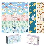 PH PandaHall 90pcs Wrap Paper Tape, 9 Style Rainbow Flower Band Label Flower Paper Tag Wrapper Sleeves Covers Vertical Tags for Handmade Soap Lotion Bars Bath Gift Wrapping, 21x5cm/8.5x1.9 inch