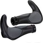 FAMEX RIDE Ergonomic Ergo Bar End Handlebar Grip Bike Soft Cycle Comfort Support