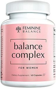 Balance Complex 17-in-1 Vaginal Health 100 Billion Probiotics for Women pH Balance with Cranberry & D-Mannose | Promote Urinary Tract Health for Vaginal Odor & Vaginal Flora, 60 Capsules