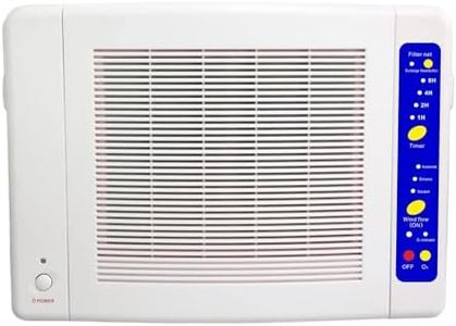 Generador de Ozono Ionizador | Purificador de Aire Filtro hepa y carbón | Bombilla UV Ultravioleta