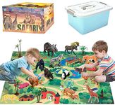 BOLZRA Safari Animals Figurines Toy