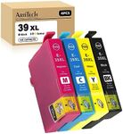 ARTITECH 39XL Ink Cartridges Compatible for Epson 39 XL for Expression Home XP-2105 XP-4105 Printer (1B 1C 1M 1Y)