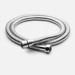 RESPITE 1 Meter Flexible Health Faucet Hose Pipe, 304 Grade Stainless steel Chrome