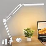 YESDEX LED Desk Lamp with Clamp, Ey