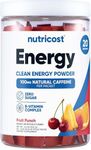 Nutricost Energy Complex Stickpack (20 Servings) Fruit Punch Flavored - Gluten-Free + Non-GMO