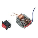 Decdeal 15KV High Frequency High Voltage Transformer DC Arc Ignition Generator Inverter 3.7V DIY Kit