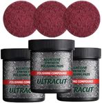 YAUNJI All-in-One Surface Restoration Polish with Pad, 2026 New Furniture Surface Polishing & Scratch Remover Compound for Leather Wood Marble Countertop Refrigerators & Cookware Ovens Sinks (3)