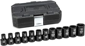 GEARWRENCH 25 Pc. 1/2" Drive 6 Pt. Impact Metric Socket Set, Standard - 84933N