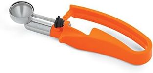 Vollrath 47404 Orange #100 Squeeze Disher Portion Scoop - .33 oz.